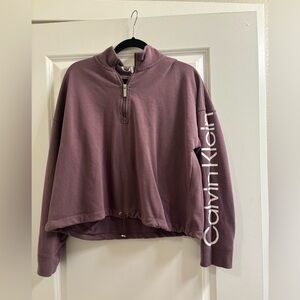 Calvin Klein cropped sweatshirt